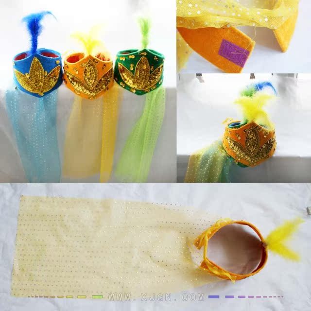 新疆民族服装 维族巴郎服装 维族小花帽 新疆帽子wm08008