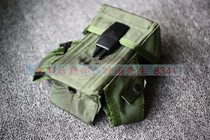 New Beauty Jun version M16 triple box bag green kit pyrotechnic bag package retro tactical hanging bag anti-theft running bag