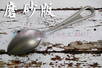 New beauty Jun version stainless steel tableware spoon public European picnic soup spoon Western steak dessert fork spoon