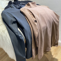 Good goods a few pieces of rhythm autumn and winter mens traceless high collar elastic base with long sleeves