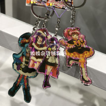 Styling very cute and interesting hardware workmanship delicate cartoon Manual Key Buckle Pendant