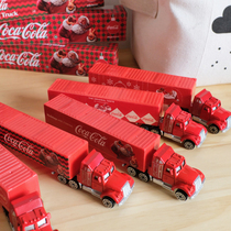 Coca-Cola Coca-Cola Collection Surrounding Toys Container Truck Model Gift Box