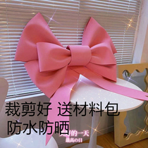 Net red clothing store large sponge bow hanging wall decoration foam giant red book photo diy props