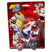 Magnetic star knight Transformers Childrens toy robot gift Crack Thunder Tiger transformation fit combination 881001