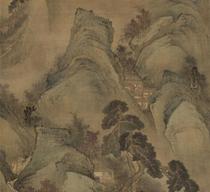 Qingzhang mining  Mountain Building Guest Talk Map > Ultra High Qing Electronic Image Decoration Spray Painting Appraisal of Imitation Country Painting Material