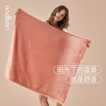 Anns companion coral velvet blanket office nap nap warm air conditioning blanket flannel blanket sofa blanket cover blanket