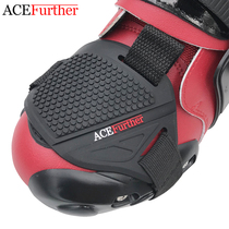 Motorcycle gear cover protective shoes rubber sleeve locomotive shift cover anti-slip cover gear rod cover anti-skid cover