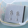 S925 Silver Fairy Wind Pentagram Cute Short Girl Heart Earrings Female Niche Niche Star Flush Earrings S925 Silver Fairy Wind Pentagram Cute Short Girl Heart Earrings Female Niche Niche Star Flush Earrings