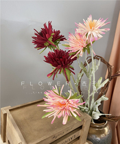 Hand-Touching Cloth crab claws flower wedding flower pushion flower wall soft decoration set head decoration flower photography table fake flower