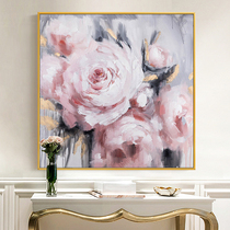 Notareart hand-painted oil painting competition for beauty peony flower restaurant hanging painting porch living room background decorative painting