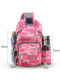 ກະເປົ໋າບ່າໄຫລ່ສໍາລັບແມ່ຍິງ 2024 ໃຫມ່ຄວາມອາດສາມາດຂະຫນາດໃຫຍ່ກິລາ crossbody ຖົງກິລາກະເປົ໋າຫນ້າເອິກທີ່ມີນ້ໍາຫນັກເບົາດຽວແລະສອງເທົ່າ backpack ຂະຫນາດນ້ອຍທີ່ໃຊ້