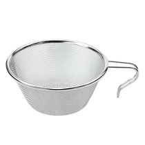 CAPTAIN STAG deer brand made in Japan outdoor camping camping barbecue filter stainless steel bowl