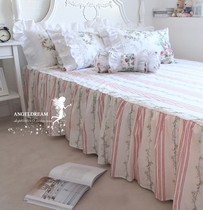 Imported European and American European garden princess Elena new cotton pure cotton sheets bedspread bedding bed skirt