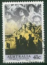 Australian Credit 1990 Australian New Army 41c above