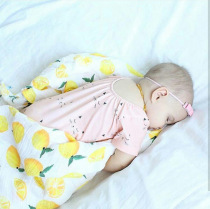 Foreign trade newborns baby scarves bath towels Summer style bamboo fiber muslin cotton gauze wrap cloth swaddle