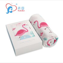 Newborn baby scarves newborn baby swaddle baby wrap baby wrap ultra soft summer thin strips of bamboo fiber gauze out of the way