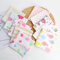 Babys towel pure cotton wash face small square towel baby gauze cotton extra handkerchief feeding and wiping saliva