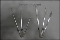 Ancient and modern purple edge purple sand pot making teapot tool incision knife Stainless steel cutting knife sharp knife Purple sand pot tool