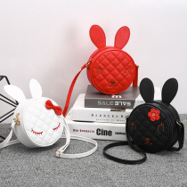 New childrens bag cartoon little girl bag fashion small bag cute princess small round bag Korean version phone zero wallet