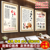 Ear Candle Picture Poster Wash Eye Wash Nose Posters Posters Posters Otitis Media Wall Map Ear Cave Plot Advertising