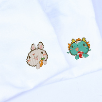 2020 new cross stitch small pieces twelve Zodiac handmade creative gift water-soluble cloth pig mouse own embroidery couple