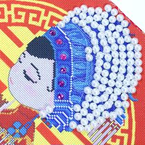 Cross stitch pillowcase own embroidery wedding 2021 New thread embroidery a pair of new marriage give a pillow Chinese style ancient style