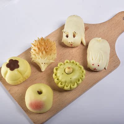 面果儿手工面点 舌尖上的中国3苹果柿子水果卡通糕点儿童早餐点心