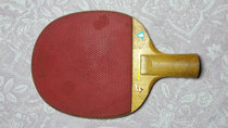 Old racket old table tennis racket