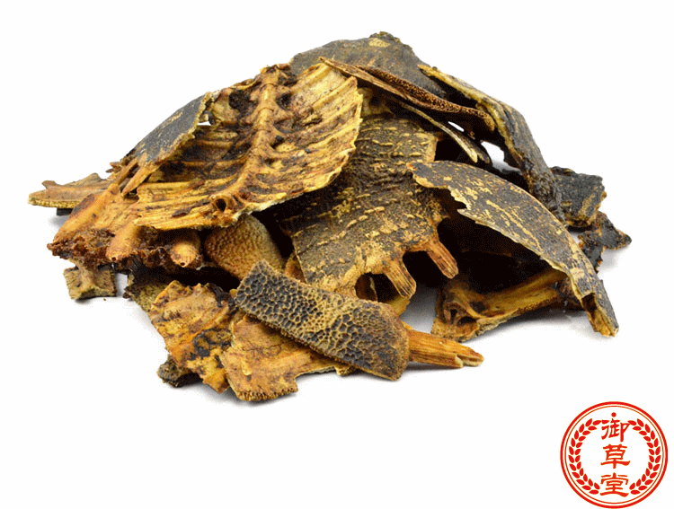 中药材 炙鳖甲醋鳖甲醋制团鱼盖脚鱼壳甲鱼正品500g
