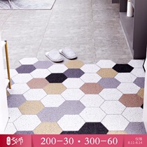 Silk ring doormat can be cut into the door floor mat Door carpet household door rub mat entrance customization