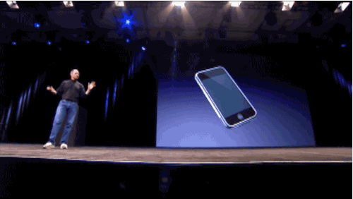 乔布斯nice动图,乔布斯表情包GIF 标签:乔布斯