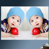 Baby picture wall sticker baby picture poster prenatal education baby pictorial wall sticker dragon and phoenix fetus cute newborn baby