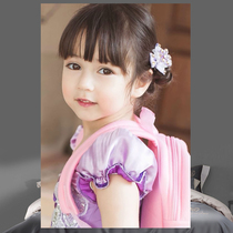 Gilada Moran mixed-race beautiful female baby poster prenatal education pictorial baby early education BB wall sticker girl 90x60