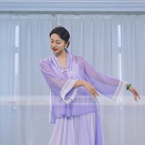 (Little shadow dance self-owned shop)Little shadow dance yarn clothing embroidered cardigan with the same style