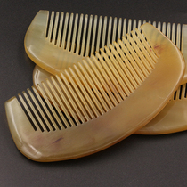 Natural horn comb anti-static mini comb portable massage comb hair care hair hair comb bag comb bag comb baby comb