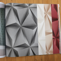 KTV wallpaper box front desk ceiling geometric abstract pattern three-dimensional simulation Diamond soft bag hard bag wallpaper