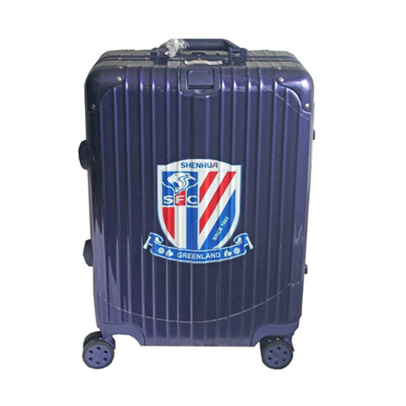 Bright Sword and Greenery Super League Shanghai Shenhua Custom Luggage Expedition Suitcase Password Boarding Trolley Case