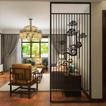 Office screen partition modern minimalist indoor partition wall decoration wrought iron entry to the home to block the living room entrance