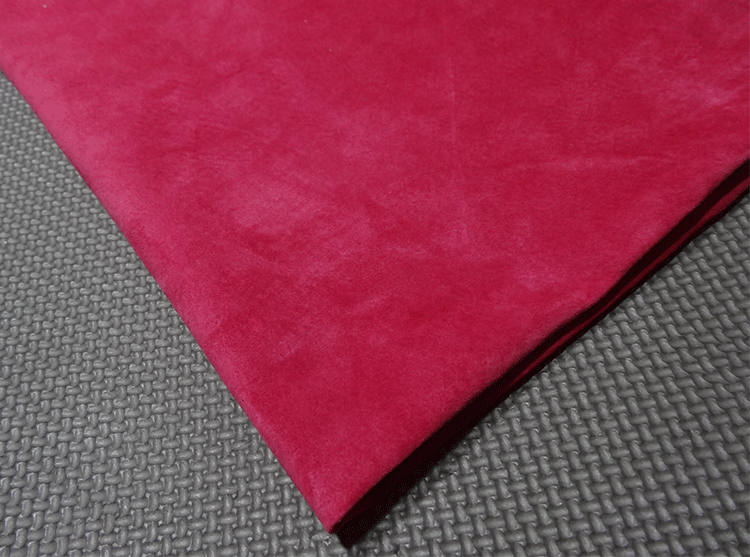 头层猪皮反绒 优质反绒皮真皮料 薄皮绒面手套鞋里革内衬皮革面料
