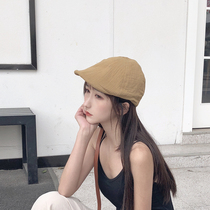 Japan Rosex retro British short-eave cap Spring and Summer Ruffian beret Female summer Painter hat Forward hat Male tide