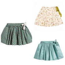 Spot Caramel 19 Spring Summer New Products Children Girl Half Skirt Short Dress