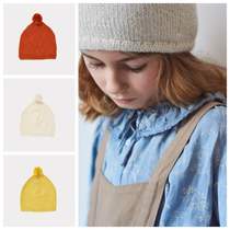 Spot caramel 19 autumn winter New products Childrens wool knit hat