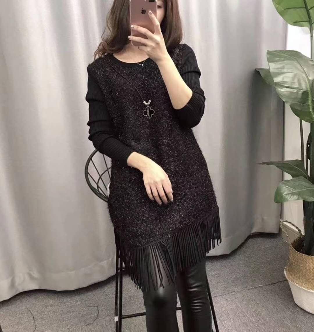 佳祺妮 专柜正品 2017秋装新款时尚修身款圆领衫女上衣_7折现价188元