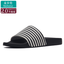 Maibulun fashion flat slippers fairy style 2020 Summer ins tide bathroom waterproof ladies bathroom