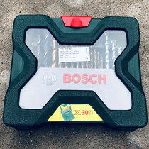 Bosch 30-piece set Impact drill Titanium-plated Twist drill bit Metal wood bit Multi-purpose tool accessories