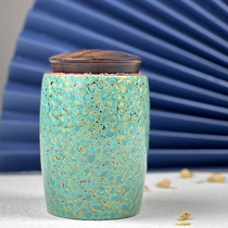 Fuzhou Deceit Lacquered Ware Great Lacquer Tea Leaf Jars Tea Ware Rhinoceros Rhinoceros Rhinoceros Lacquer handmade non-relic lacquer