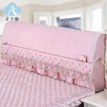All-inclusive quilted embroidered headboard cover Headboard cover Simple modern European dust cover 1 2 meters 1 5 meters 1 8 meters protective cover