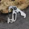 Multi-function combination gadget EDC creative keychain bottle opener Outer 6 angle wrench outdoor tool