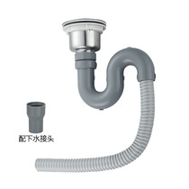 Kitchen stainless steel single sink water sink vegetable wash basin bowl pool drain water deodorant and insect filter