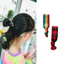 Yuxing Yu Yan girl head rope Hairband female child Korean student tie hair rope does not hurt hair